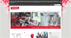 Desktop Screenshot of nordenmachinery.com